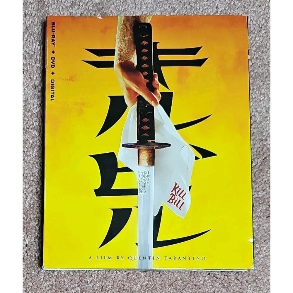 Kill Bill Vol. 1 Blu-ray + DVD + Digital Copy With Slipcover New/Sealed
